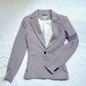 H&M blazer brown tan